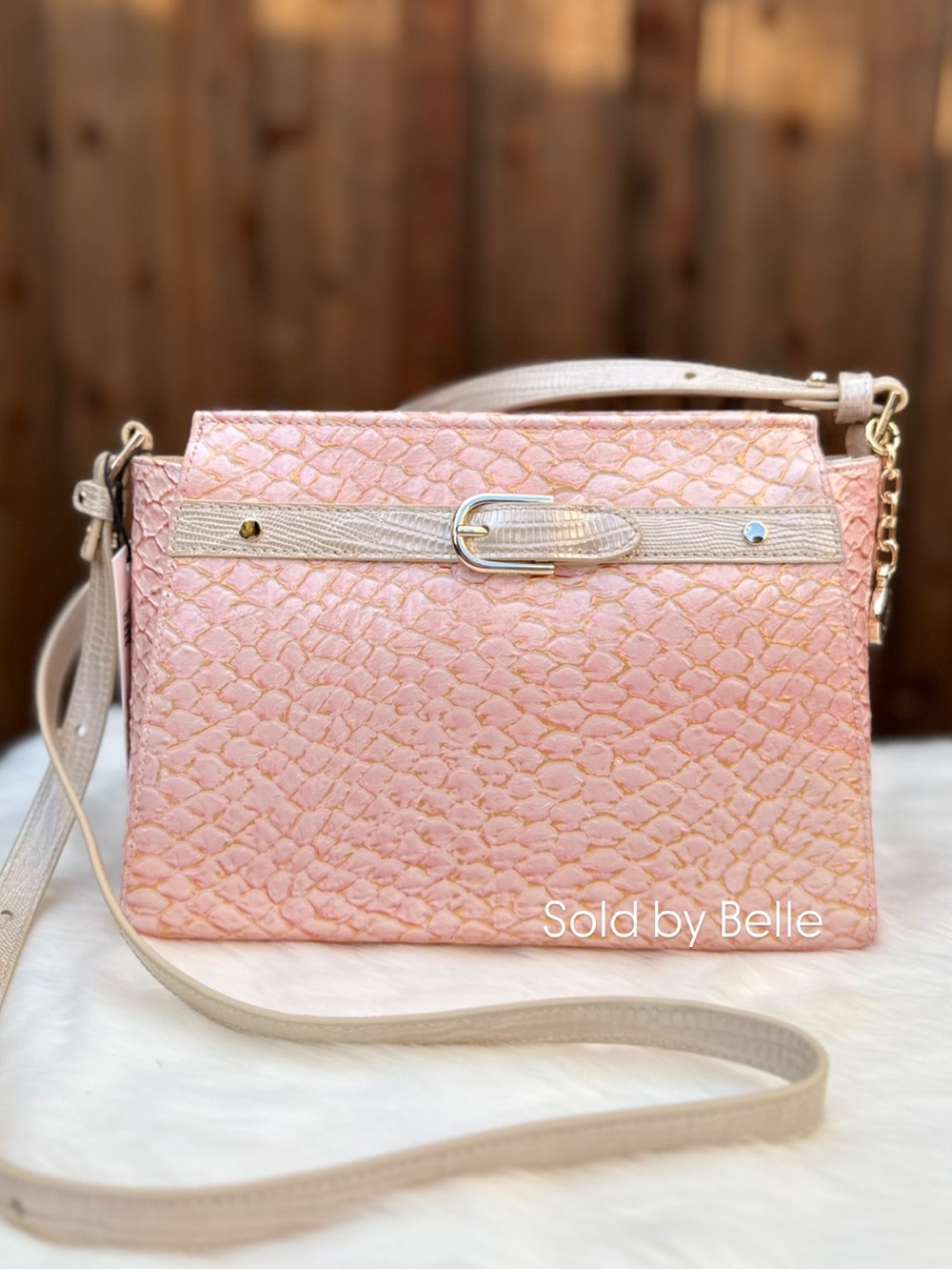 NWT Brahmin Hillary Pink Novella